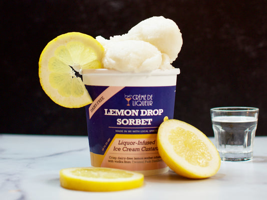 Lemon Drop Sorbet (dairy-free)